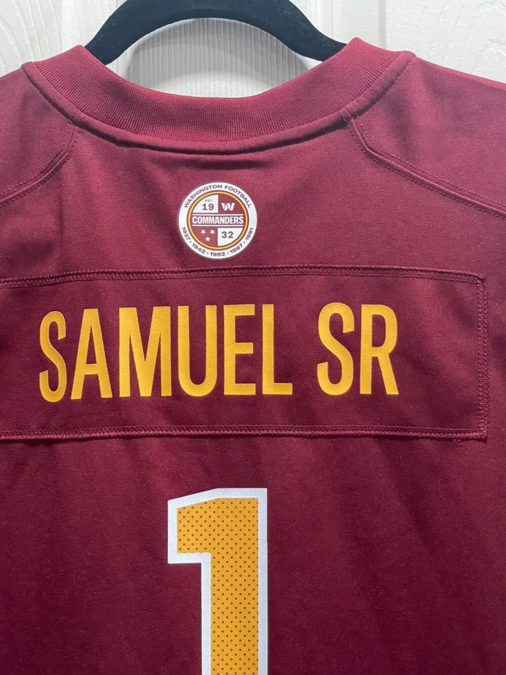 NWT NFL Washington Commanders Deebo Samuel Sr Jersey Youth XL